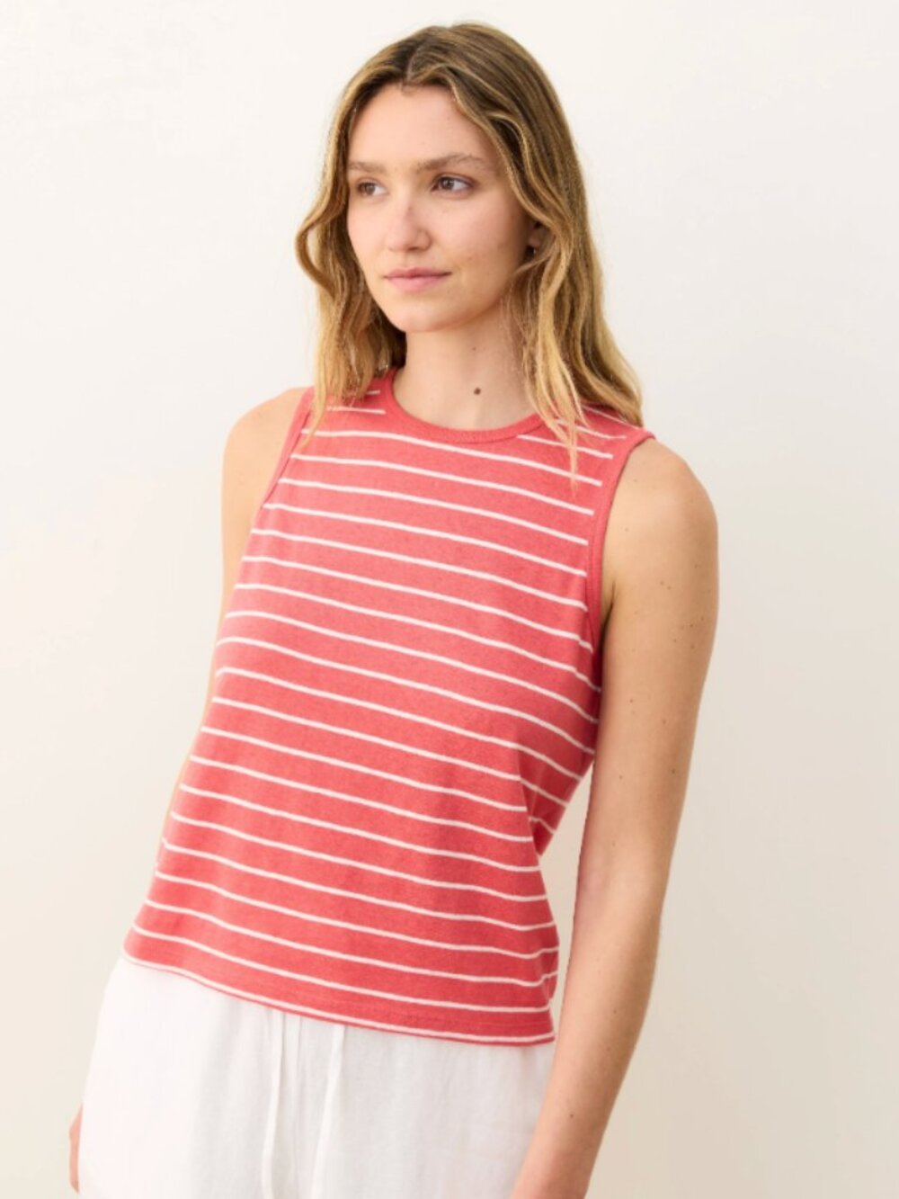 Marine Layer Hemp Stripe Tank